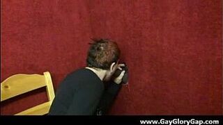 Gay glory hole - Nasty gay oral sex and gay handjobs 07 porn video